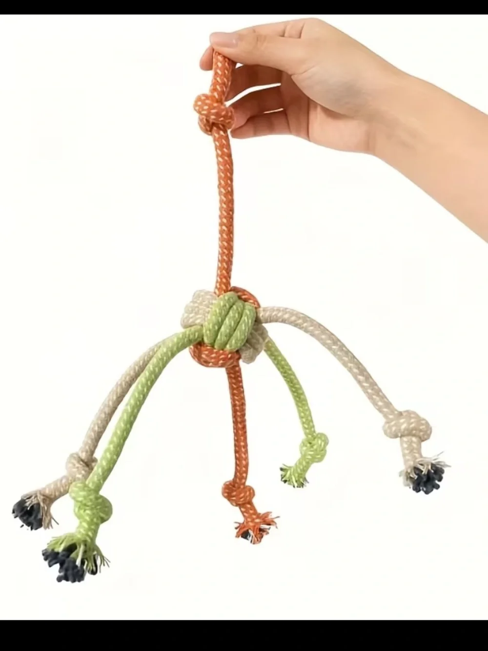 Braided NWT Rope Star Tug Toy For Medium Breed Dogs